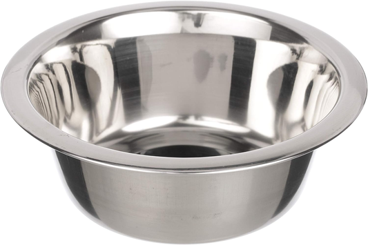 Neater Feeder Replacement Stainless Steel Cat Bowls – Set of 2, 8 Oz. Shallow Dishes for Food & Water, Whisker Friendly & Dishwasher Safe